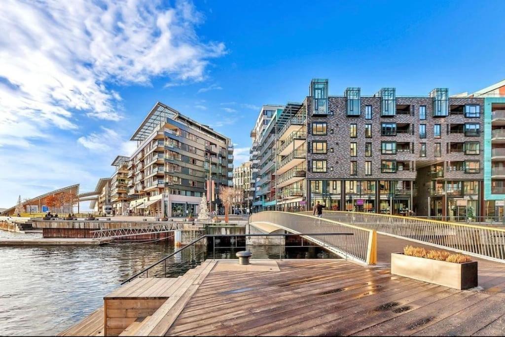 Tjuvholmen - Sjoside Hjem Apartment Oslo Exterior foto
